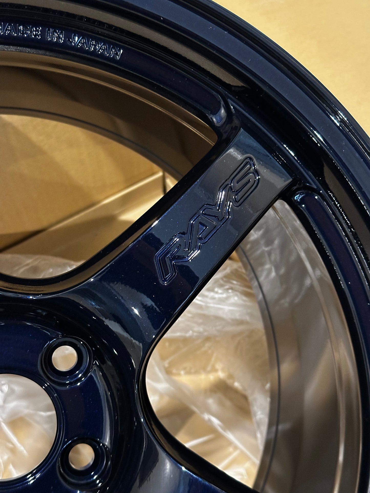 [FULL SET] Rays 57CR Eternal Blue Pearl 18x9.5 ET38 5x100