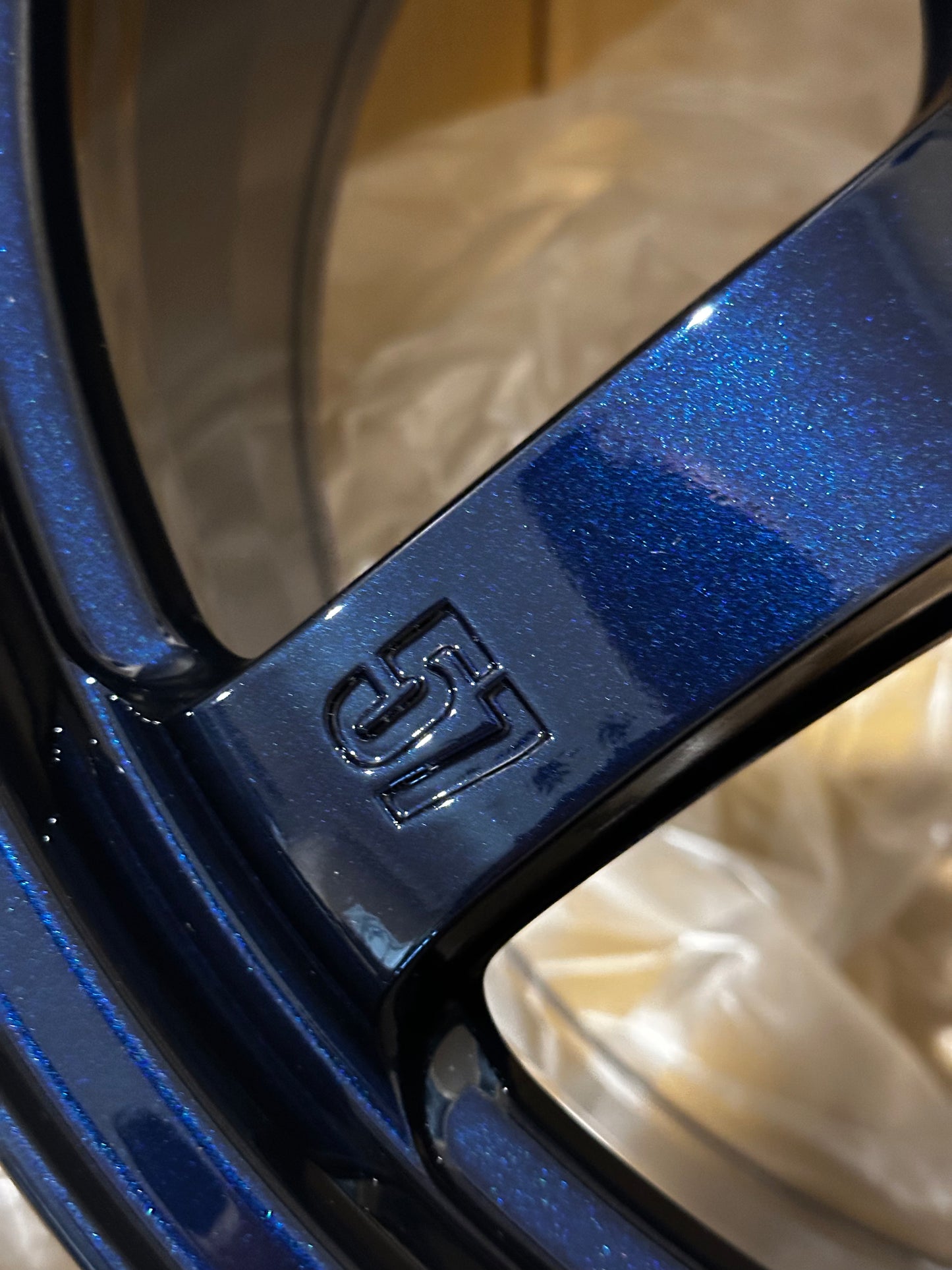 [FULL SET] Rays 57CR Eternal Blue Pearl 18x9.5 ET38 5x100