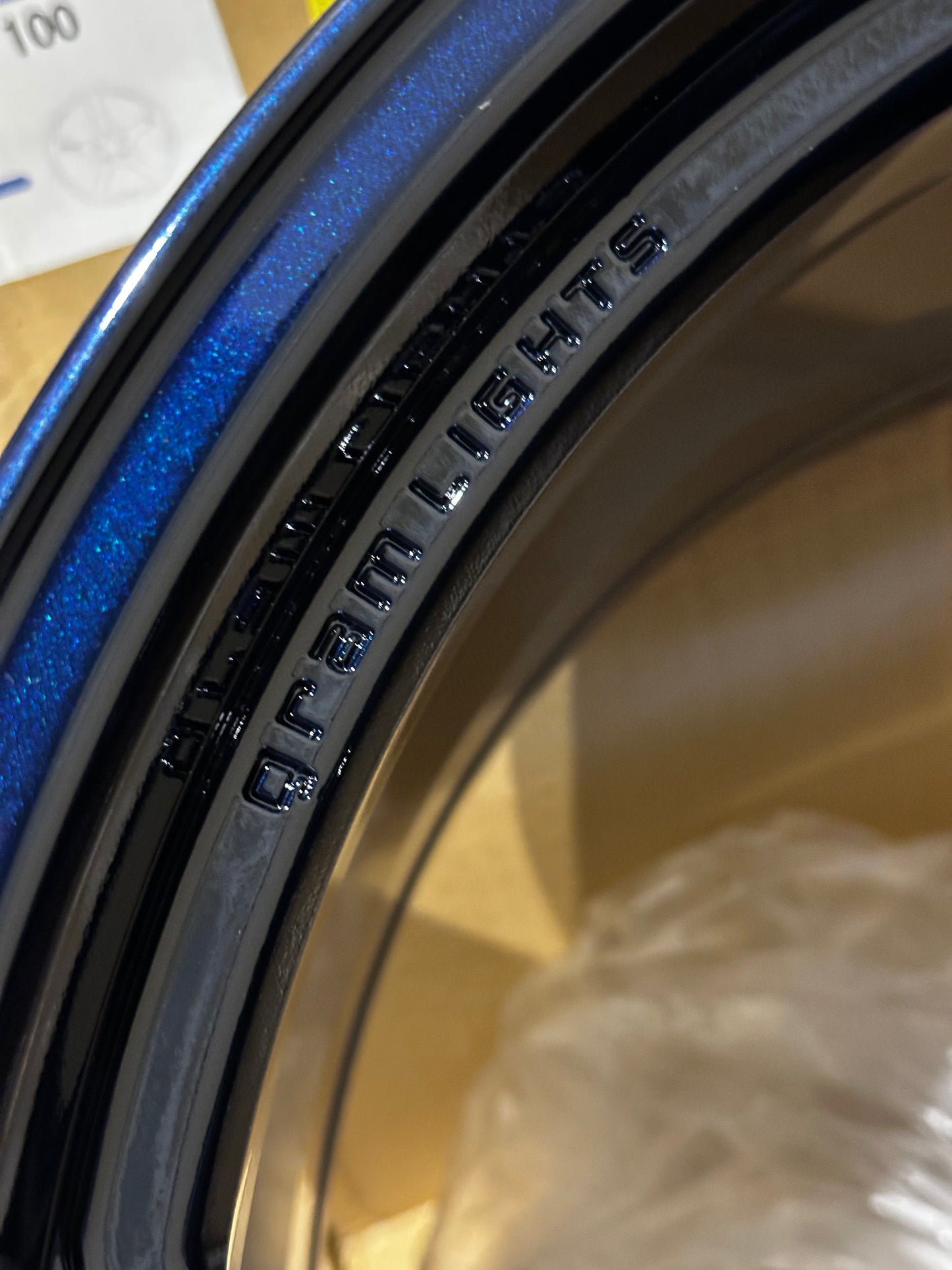 [FULL SET] Rays 57CR Eternal Blue Pearl 18x9.5 ET38 5x100