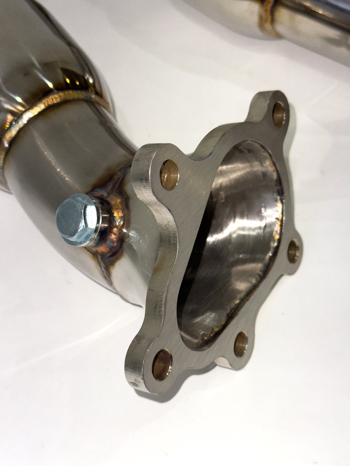 TopSpeed Nissan GTR R35 2009-2019 Stainless Steel Turbo Resonated Down Pipe