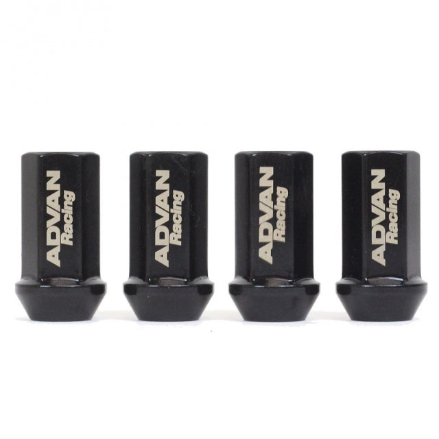Set of 4 ADVAN RACING Lug Nuts 17H(Short) 12x1.50