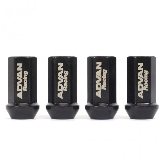 Set of 4 ADVAN RACING Lug Nuts 17H(Short) 12x1.50
